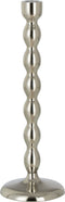 J-Line kandelaar Bollen Glanzend - aluminium - zilver - small