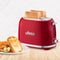 Ufesa 71305516 - Broodrooster - 2 gleuven - 850 W - Rood