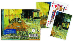 Piatnik Vincent van Gogh Caféterras bij Nacht Speelkaarten - Double Deck