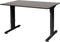 Verstelbaar Bureau - 120x80 logan - zwart frame