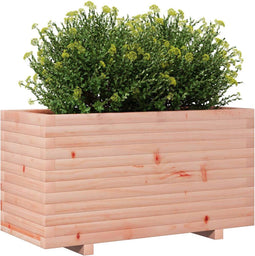 vidaXL - Plantenbak - 90x40x49,5 - cm - massief - douglashout