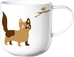 ASA Coppa Katten en Honden Kop Katten Porselein Wit