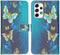 iMoshion Hoesje Geschikt voor Samsung Galaxy A53 Hoesje Met Pasjeshouder - iMoshion Design Softcase Bookcase - Blauw / Blue Butterfly