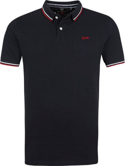 Superdry Classic Polo Pique - Modern-fit - Heren Poloshirt XXL - Donkerblauw