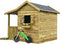 Houten speelhuis Saloon Prestige Garden