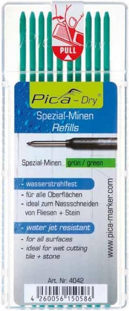 Pica 4042 Dry Navulling - 10 stuks - Groen
