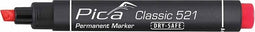 Pica 521/40 Permanent Marker - Rood - 2-6mm