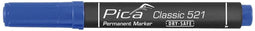 Pica 521/41 Permanent Marker - Blauw - 2-6mm