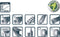Pica 6051 BIG DRY Navulling - Aniline 2.0 - 12 stuks