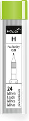 Pica 7050 Fine Dry Navulling (0.9mm) t.b.v. 7070 Markeerpotlood- Blister