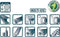 Pica 990/52 visor permanent marker Wit