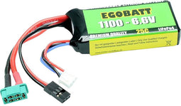 Pichler Modellbau LiFe accupack 6.6 V 1100 mAh Aantal cellen: 2 25 C Softcase JR, MPX