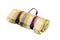 Picknickkleed Paars en Groen Geruit - Gerecycled - Waterdicht - 120x150 cm - Tweedmill