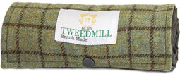 Picknickkleed Walker Geruit Tweed 611 Bruin - Tweed - Waterdicht - 66 × 98cm - Tweedmill