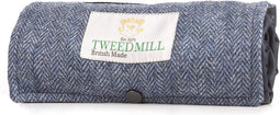 Picknickkleed Walker Visgraat Blauw