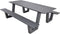 Picknickset Outdoor Living Breeze antraciet. Aluminium - Outdoor Living