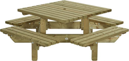 Picknicktafel vierkant 195x195