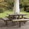 Picknicktafel vierkant 195x195