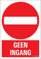 Pickup bord 23x33 cm Combinatie - Geen ingang