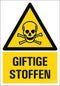 Pickup bord 23x33 cm Combinatie - Giftige stoffen