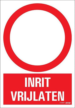 Pickup bord 23x33 cm Combinatie - Inrit vrijlaten