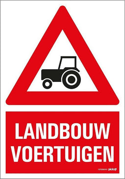 Pickup bord 23x33 cm Combinatie - Landbouw voertuigen