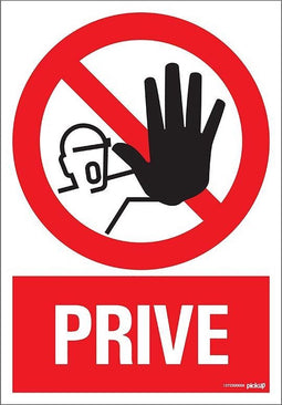 Pickup bord 23x33 cm Combinatie - Prive