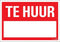 Pickup bord 23x33 cm Combinatie - Te Huur