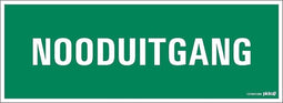 Pickup bord 33x12 cm - Nooduitgang