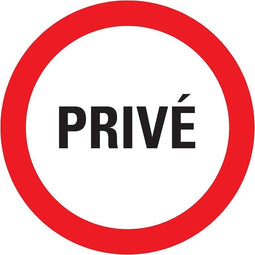 Pickup bord rond diameter 18 cm - Privé