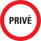 Pickup bord rond diameter 18 cm - Privé
