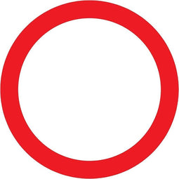Pickup bord rond diameter 30 cm - Verbodsbord algemeen