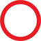 Pickup bord rond diameter 30 cm - Verbodsbord algemeen