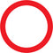 Pickup bord rond diameter 30 cm - Verbodsbord algemeen