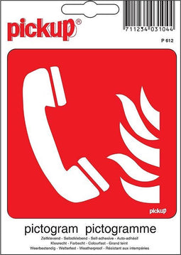 Pickup Pictogram 10x10 cm - Alarmtelefoon