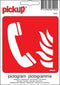 Pickup Pictogram 10x10 cm - Alarmtelefoon