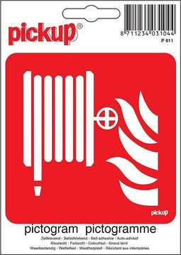 Pickup Pictogram 10x10 cm - Plaats blusmiddel