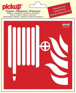 Pickup Pictogram 15x15 cm - Blusslang - conform ISO 7010