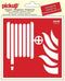 Pickup Pictogram 15x15 cm - Blusslang - conform ISO 7010
