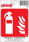 Pickup Pictogram Brandblusapparaat - 100 x 100 cm