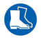 Pickup Pictogram rond diameter 15 cm - Veiligheidsschoenen dragen