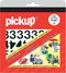 Pickup plakcijfers boekje Helvetica zwart - 20 mm