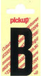 Pickup plakletter Nobel 120mm zwart B - 31002120B