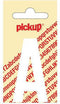 Pickup plakletter Nobel 90 mm wit A - 31012090A