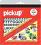Pickup plakletters boekje Helvetica zwart - 10 mm