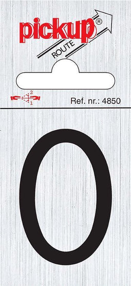 Pickup Route alulook 60x44 mm - cijfer 0