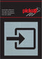 Pickup Route Alulook Alu Picto 80x80 mm - ingang