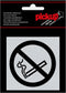 Pickup Route Alulook Alu Picto 80x80 mm - verboden te roken