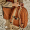 Nuuroo - Nikki quilted backpack - Caramel Café