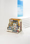 Robotime Nancy’s Bake Shop DG143 - Houten Modelbouw - Poppenhuis met LED licht - DIY
